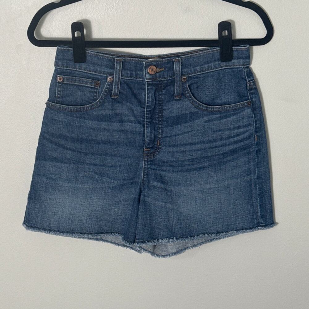 J. Crew‎ Womens High Rise Denim Shorts in Brixton Wash G0272 Size 26
